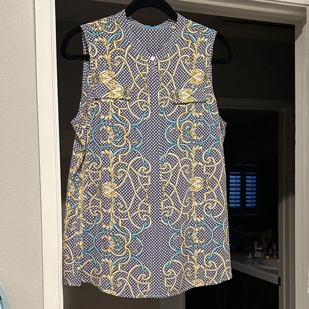 J McLaughlin silk shell size L - Picture 1 of 5